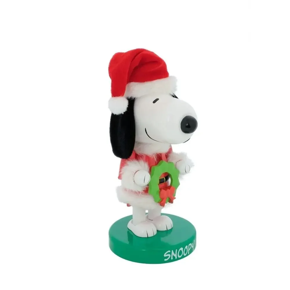 NEW! Peanuts Snoopy Collectable Christmas Nutcracker 8.5